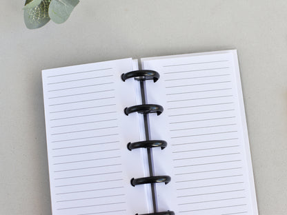 Discbound Planner Notebook - Sea Collection (HP Skinny Mini Size)