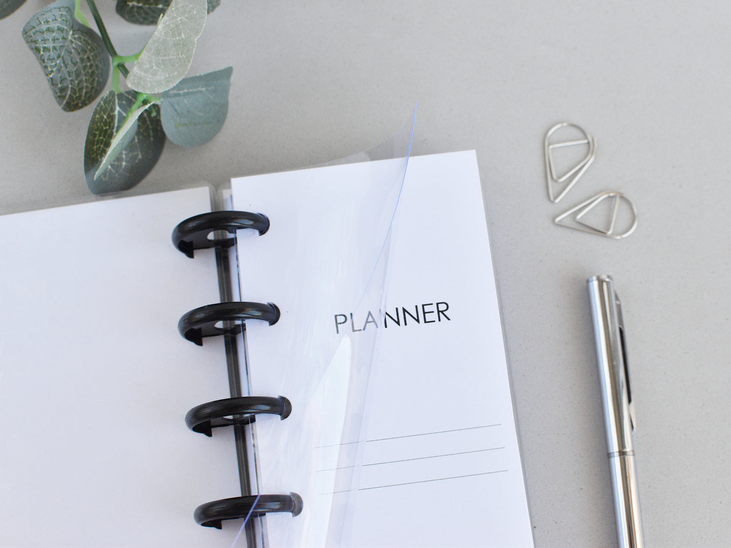 Discbound Planner Notebook - Sea Collection (HP Skinny Mini Size)