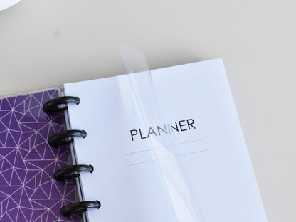 Discbound planner (HP Skinny Mini Size)