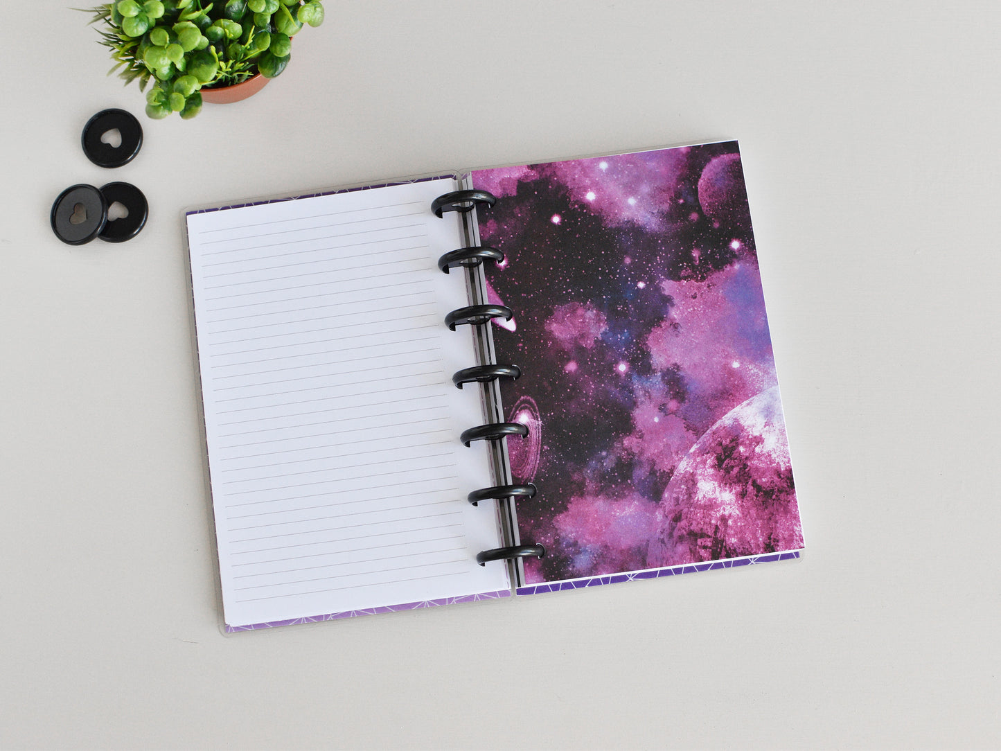 Discbound planner (HP Skinny Mini Size)