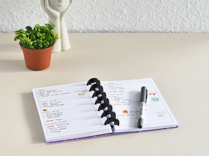 Disc Planner Inserts Bundle - Monthly And Weekly Refill (HP Mini Size) / M-04