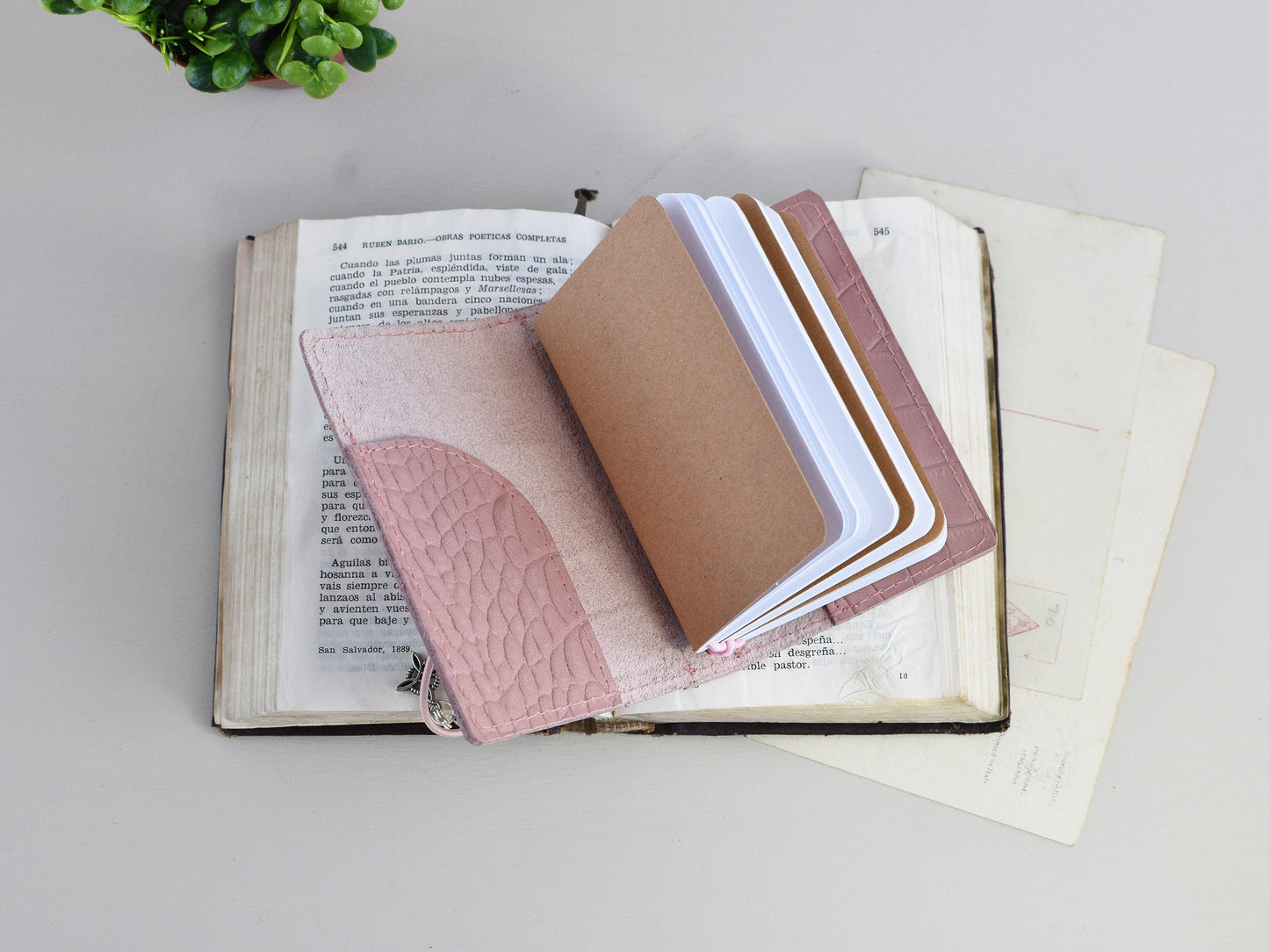 Small Traveler's Notebook With Inserts (Nano size)