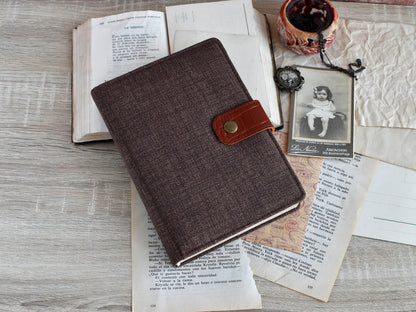 Old Paper Journal - Vintage Style Notebook (B6 size)