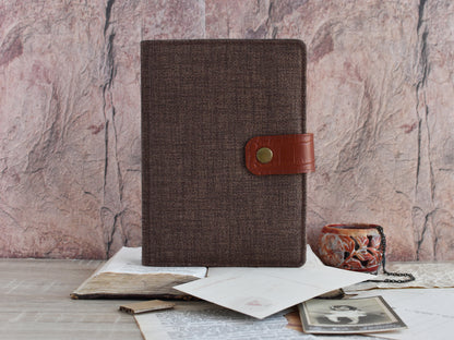 Old Paper Journal - Vintage Style Notebook (B6 size)