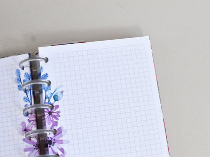 Discbound Daily Agenda - Disc Planner Notebook (HP Mini Size)