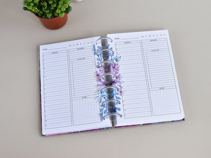 Discbound Daily Agenda - Disc Planner Notebook (HP Mini Size)
