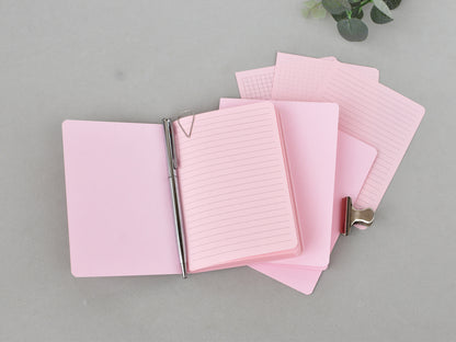 Travelers Notebook Inserts - Lined, Dotted, Grided Pages (A5, Regular, Personal, B6, A6, Passport Size)