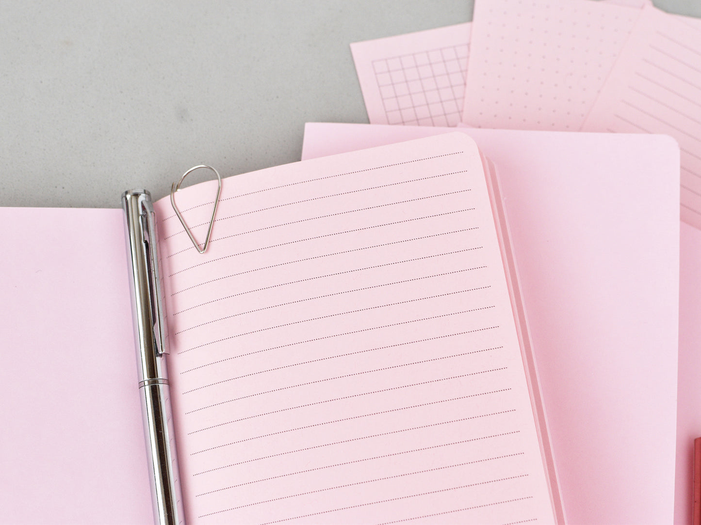 Travelers Notebook Inserts - Lined, Dotted, Grided Pages (A5, Regular, Personal, B6, A6, Passport Size)