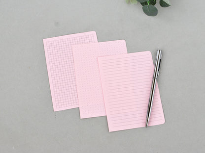 Travelers Notebook Inserts - Lined, Dotted, Grided Pages (A5, Regular, Personal, B6, A6, Passport Size)