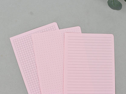 Travelers Notebook Inserts - Lined, Dotted, Grided Pages (A5, Regular, Personal, B6, A6, Passport Size)