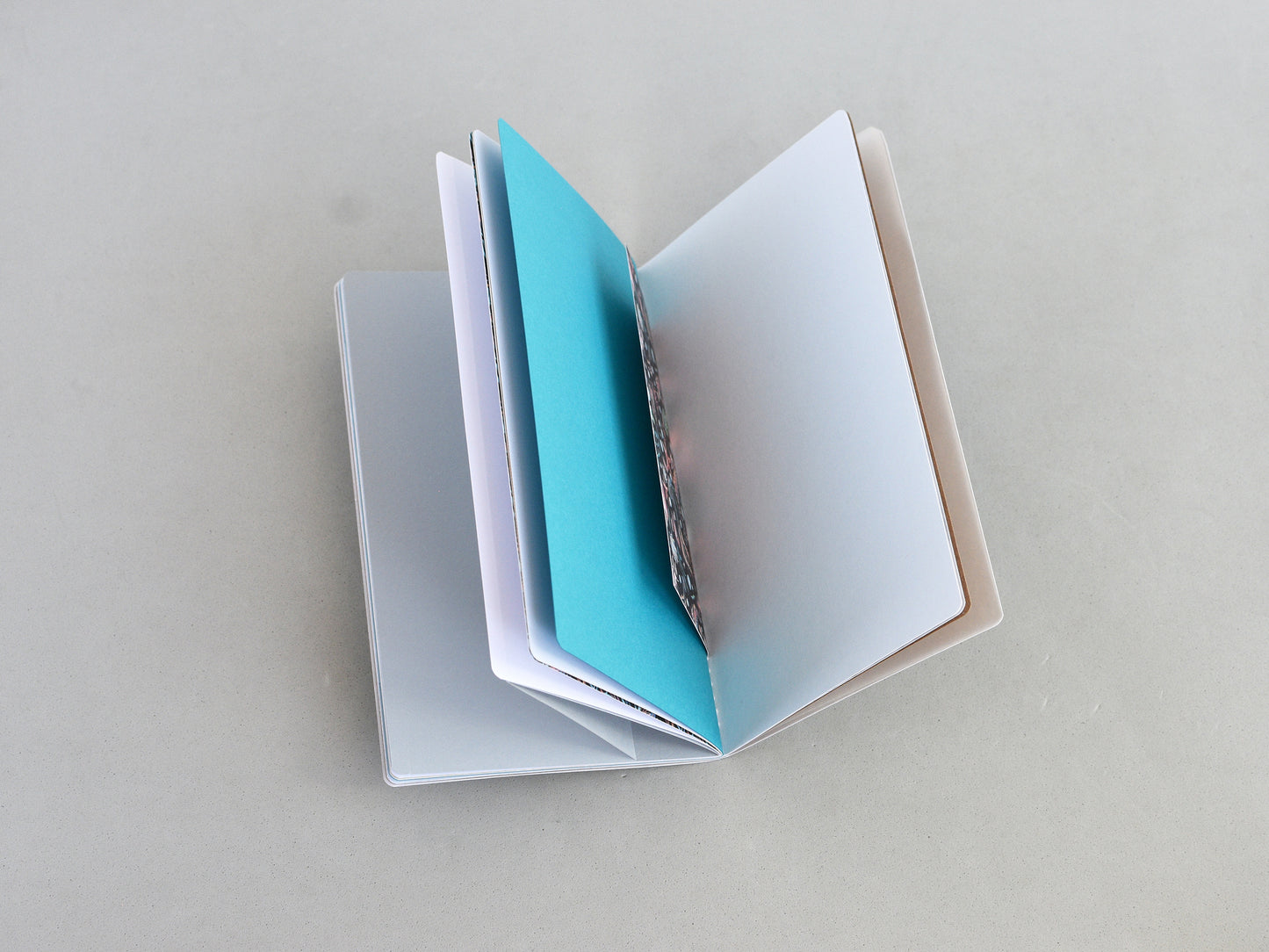 Travel Journal Insert - Mixed Paper (Personal Size) / Sea
