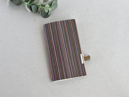 Travel Journal Insert - Mixed Paper (Personal Size) / Stripes