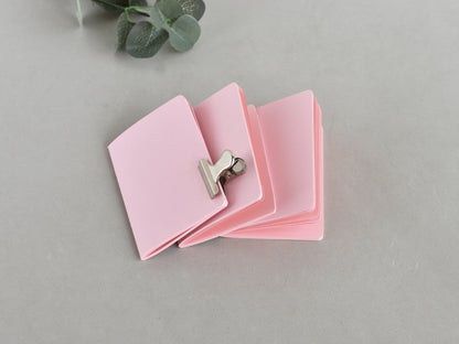Traveler's Notebook Inserts - Blank Refills (Nano / Micro A7 Size), Pink