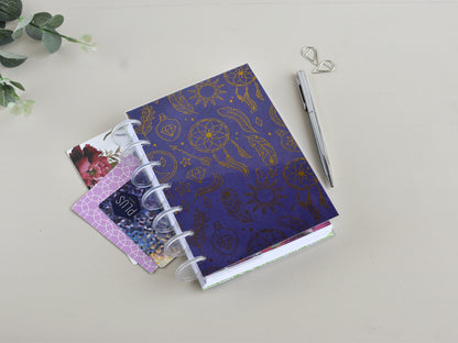 Discbound Notebook - Lined, Dotted, Grided Pages (HP Mini Size)