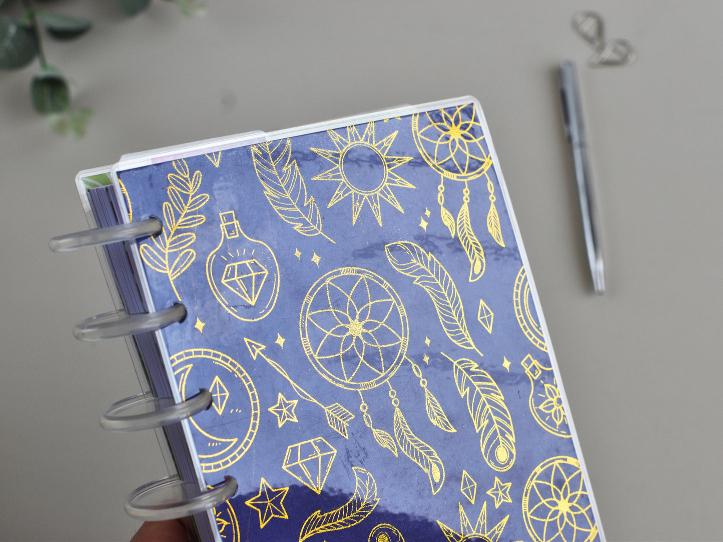 Discbound Notebook - Lined, Dotted, Grided Pages (HP Mini Size)