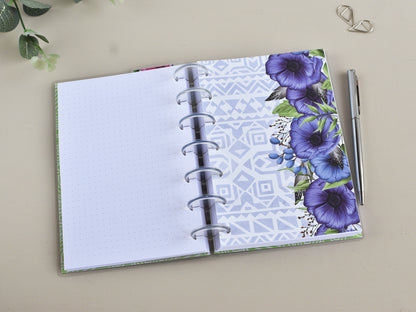 Discbound Notebook - Lined, Dotted, Grided Pages (HP Mini Size)