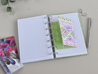 Discbound Notebook - Lined, Dotted, Grided Pages (HP Mini Size)