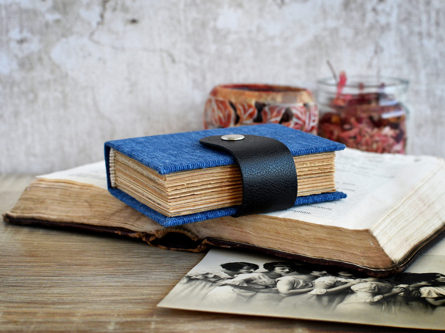 Old Paper Journal Notebook (A7 size)