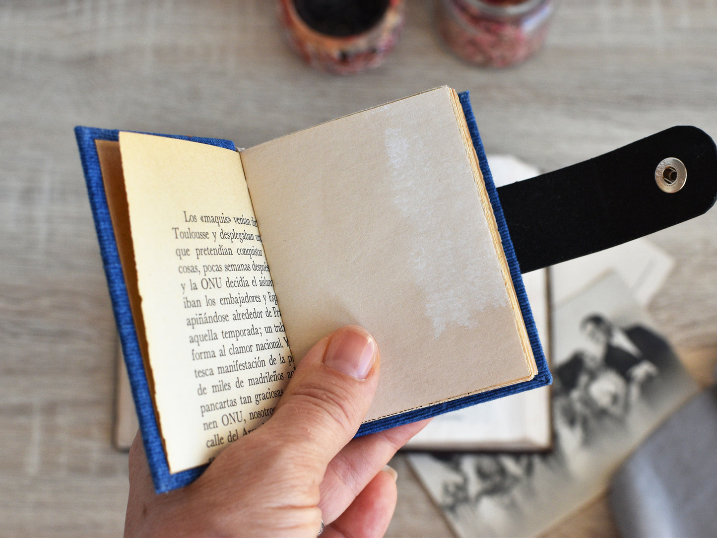 Old Paper Journal Notebook (A7 size)