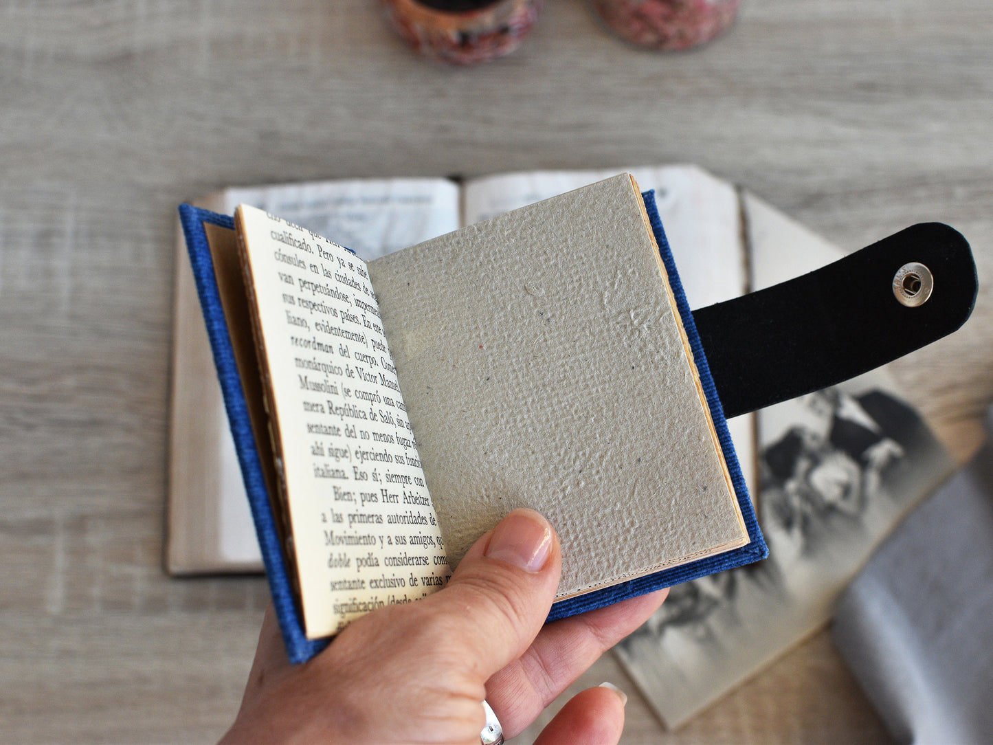 Old Paper Journal Notebook (A7 size)