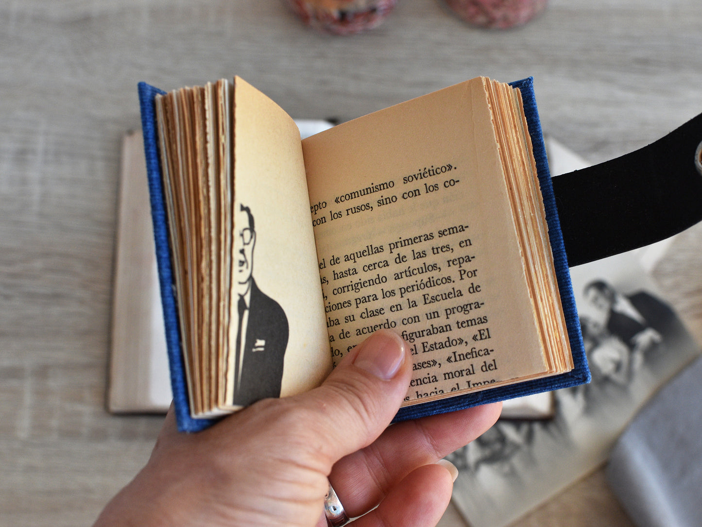 Old Paper Journal Notebook (A7 size)