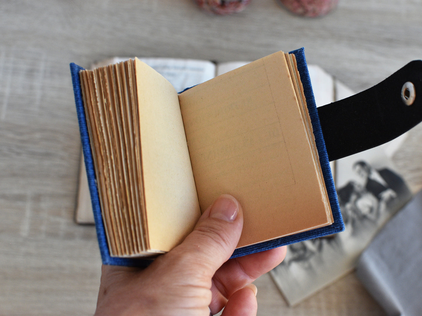 Old Paper Journal Notebook (A7 size)