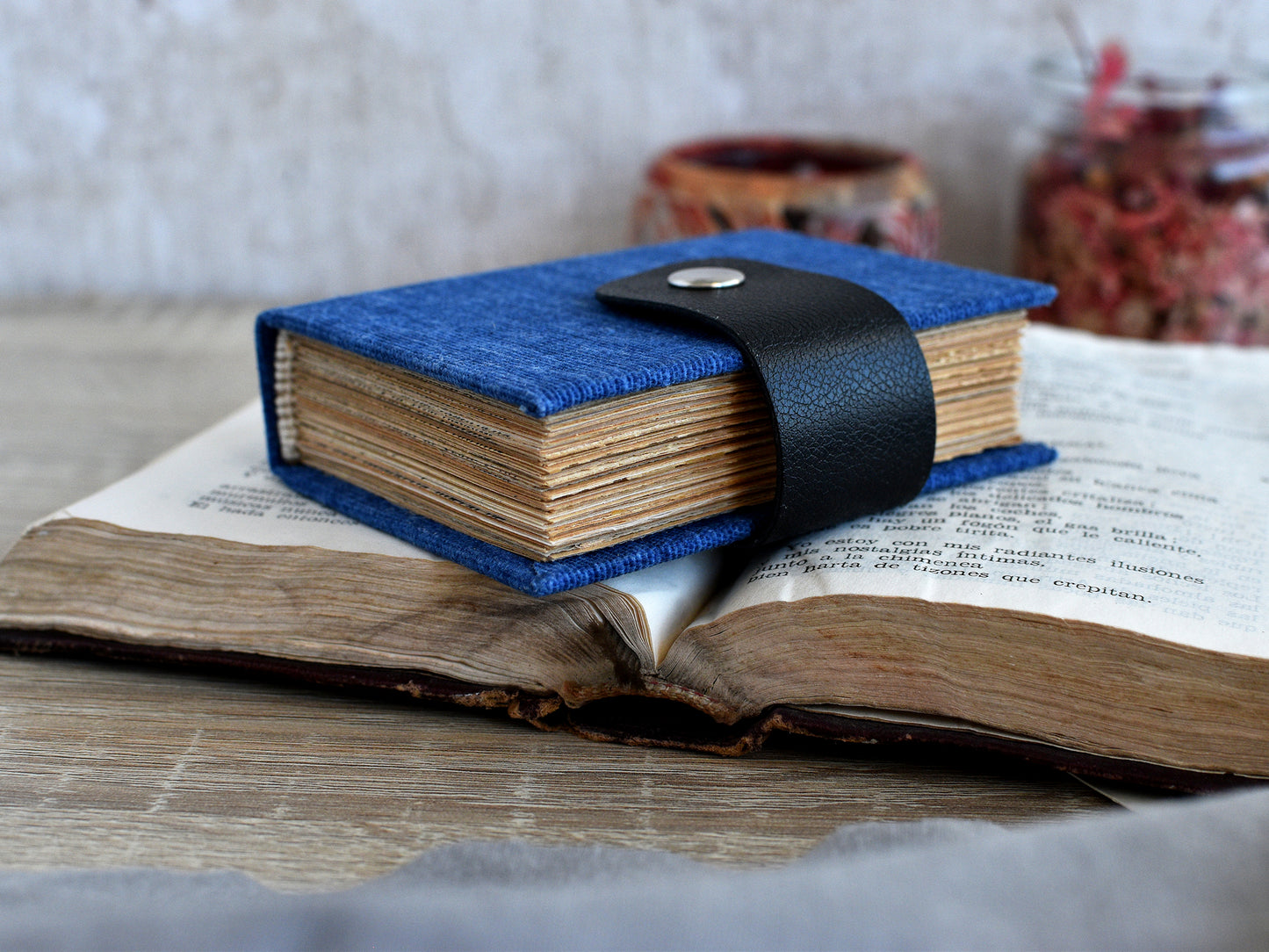 Old Paper Journal Notebook (A7 size)