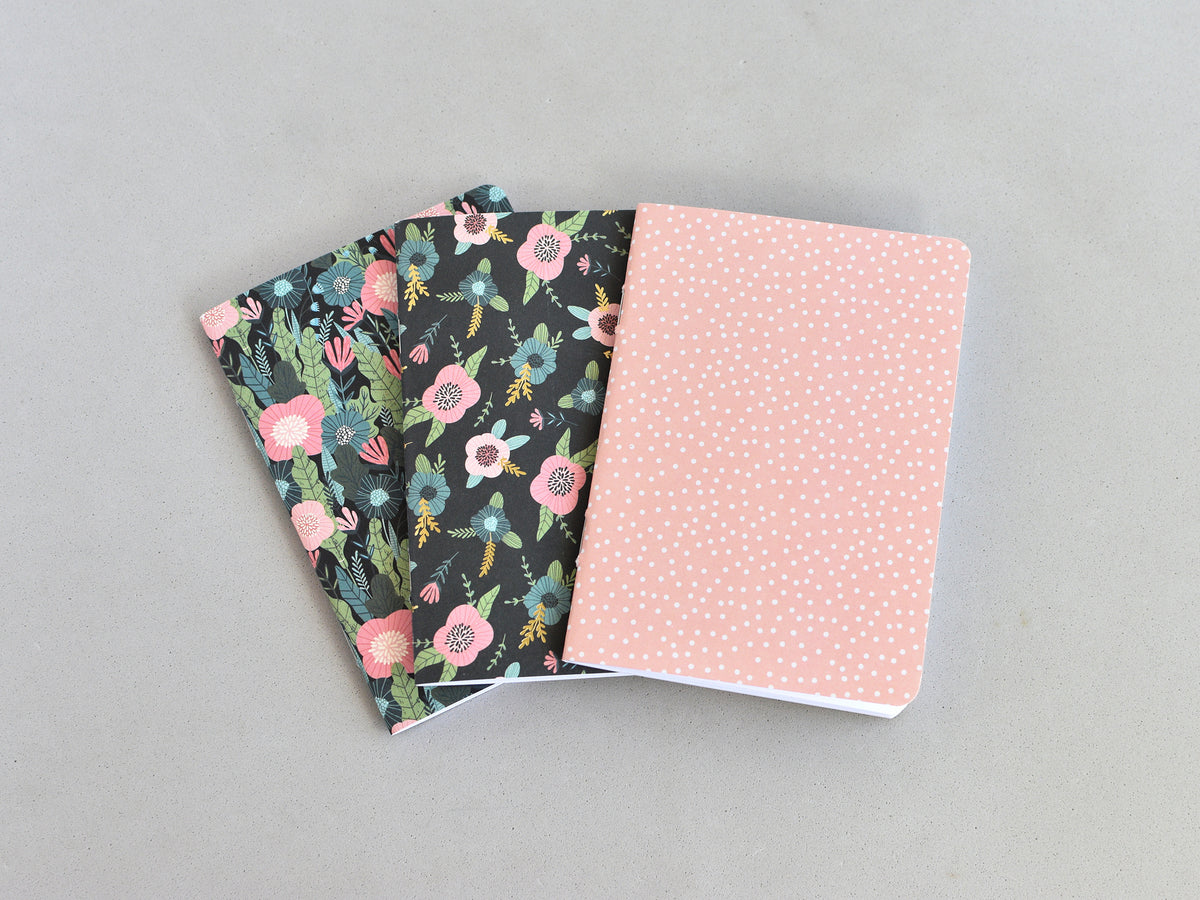 TN inserts, Passport size, black and pink