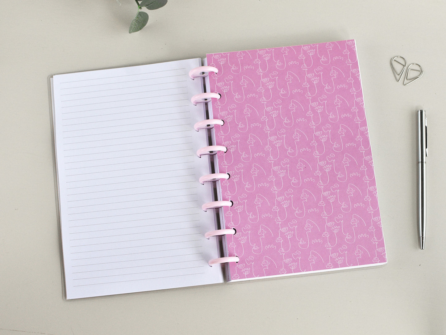 Discbound  Planner Notebook - Monthly Weekly (A5)