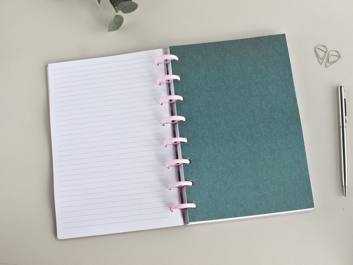 Discbound  Planner Notebook - Monthly Weekly (A5)