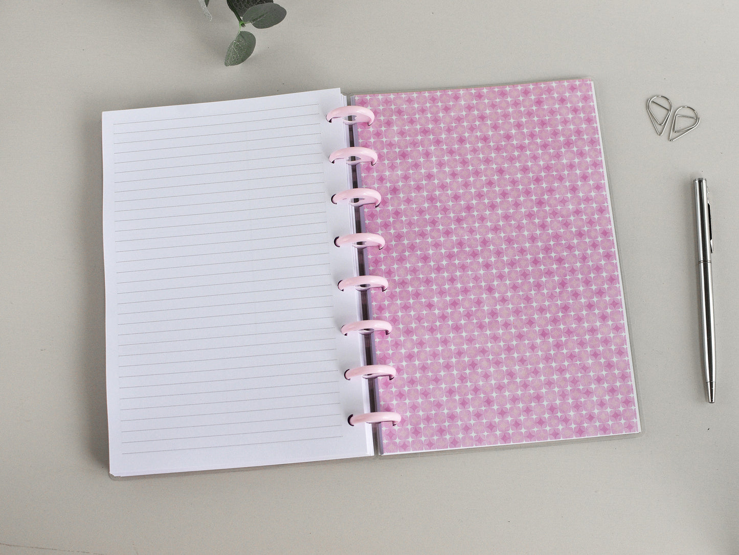 Discbound  Planner Notebook - Monthly Weekly (A5)