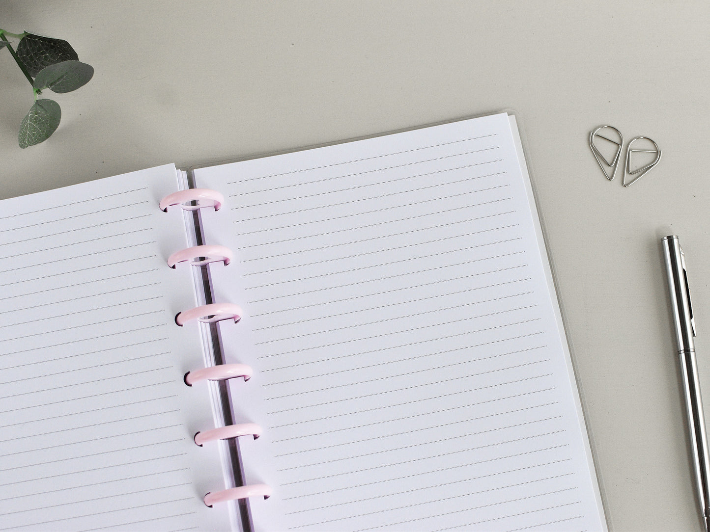 Discbound  Planner Notebook - Agenda Monthly Weekly (A5)
