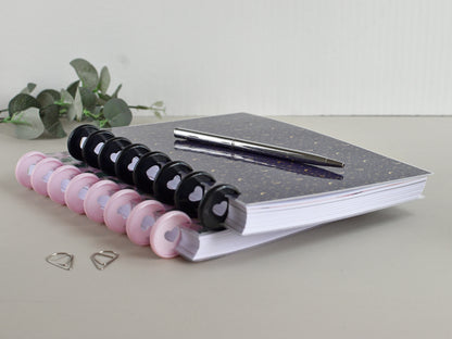 Discbound  Planner Notebook - Agenda Monthly Weekly (A5)
