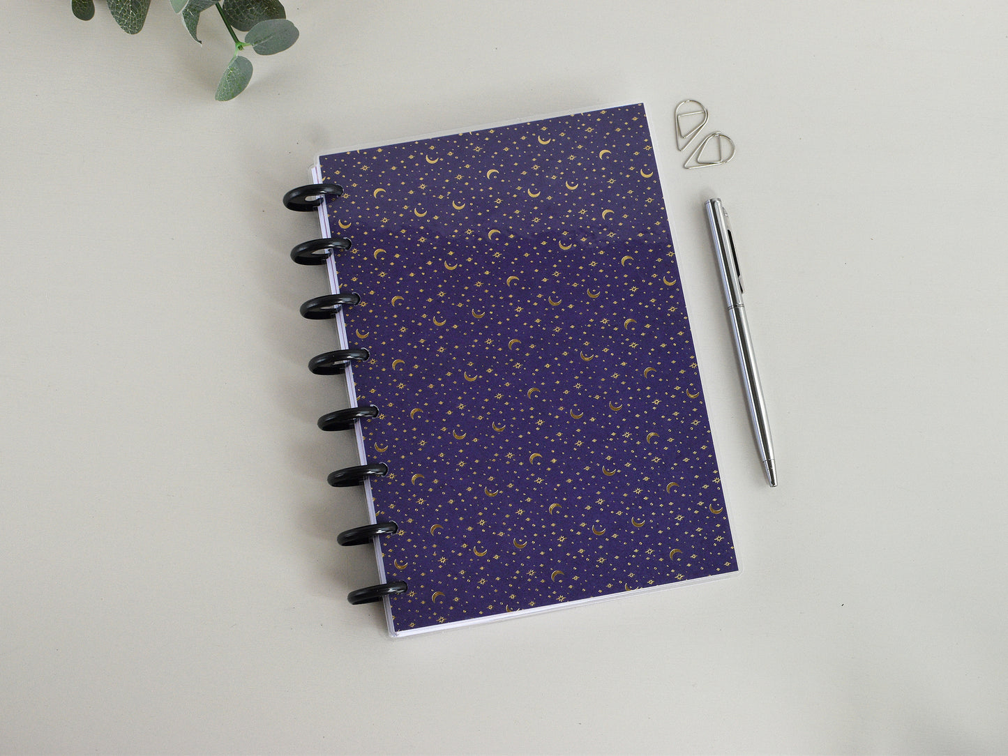 Discbound  Planner Notebook - Agenda Monthly Weekly (A5)