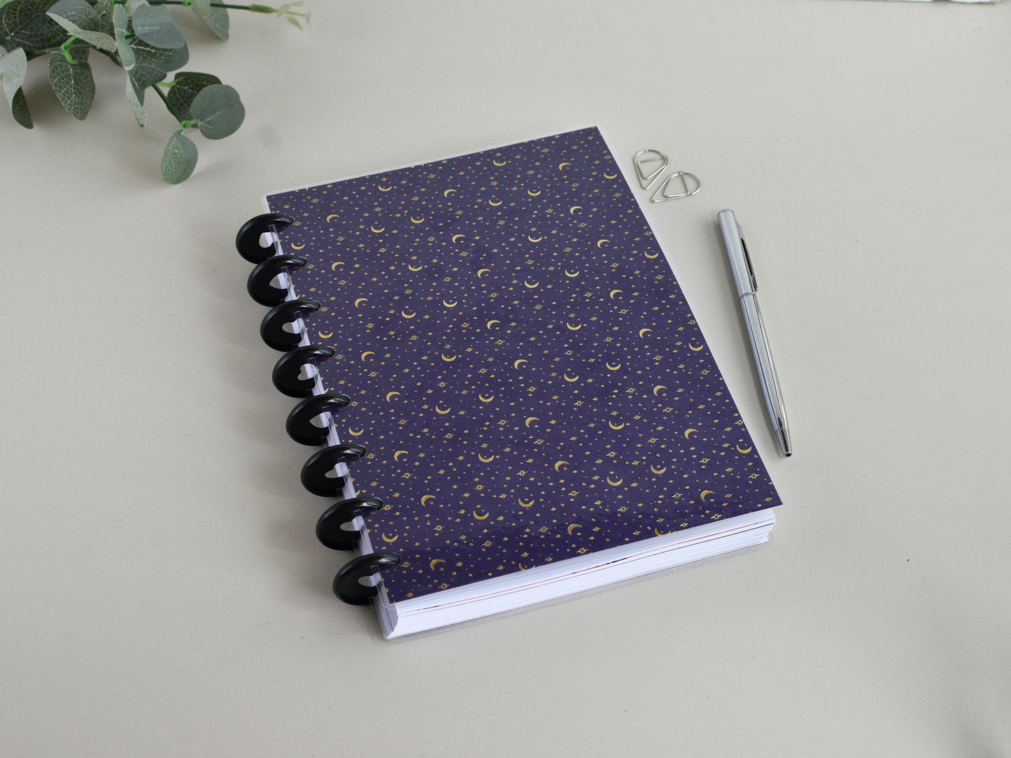 Discbound  Planner Notebook - Agenda Monthly Weekly (A5)