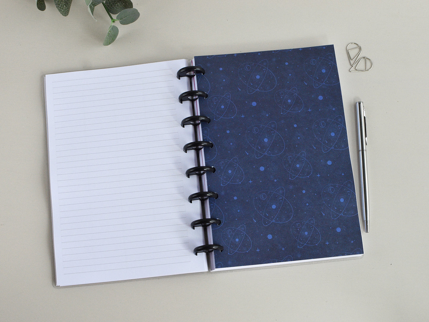Discbound  Planner Notebook - Agenda Monthly Weekly (A5)