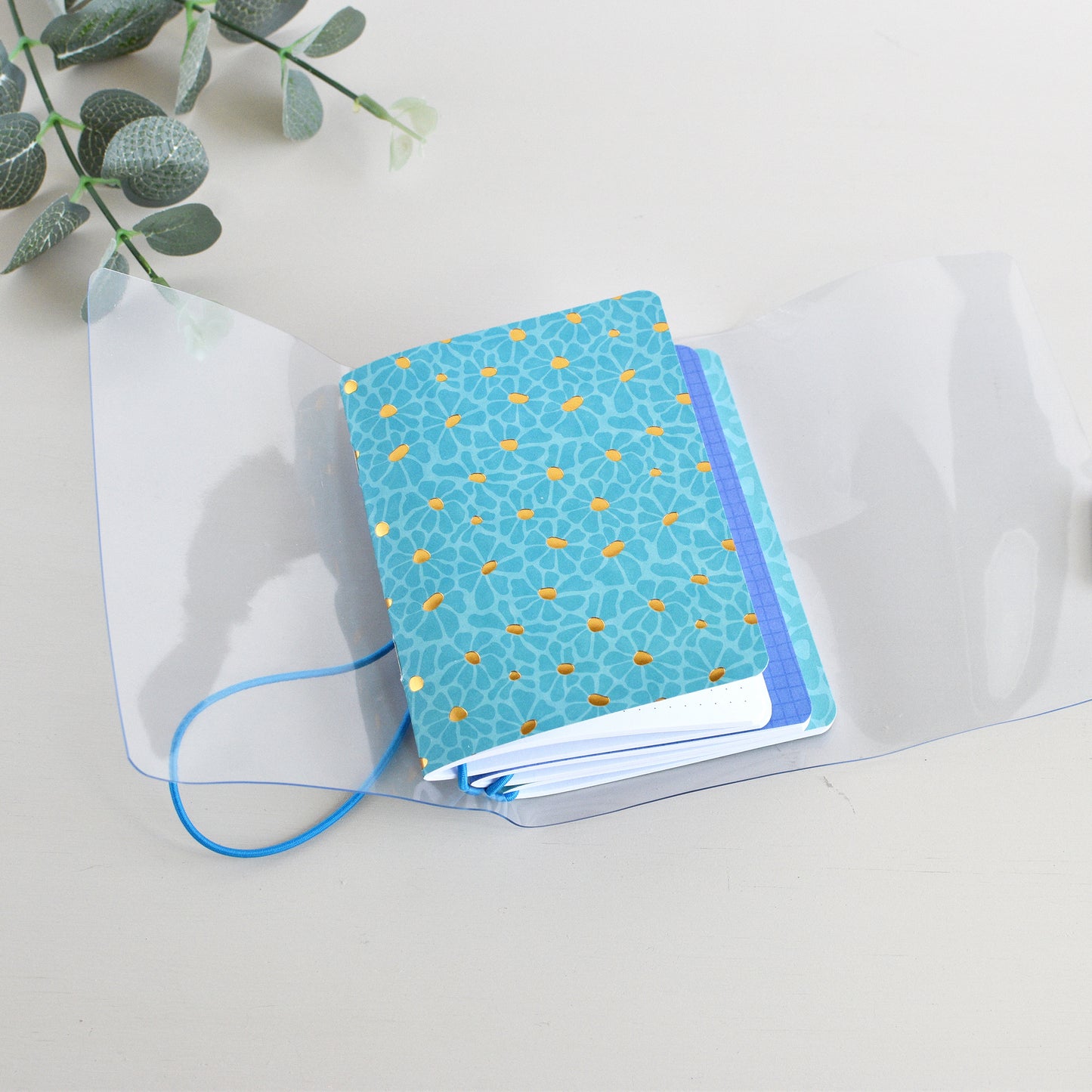 Traveller's Notebook With Clear PVC Cover (Passport Size)