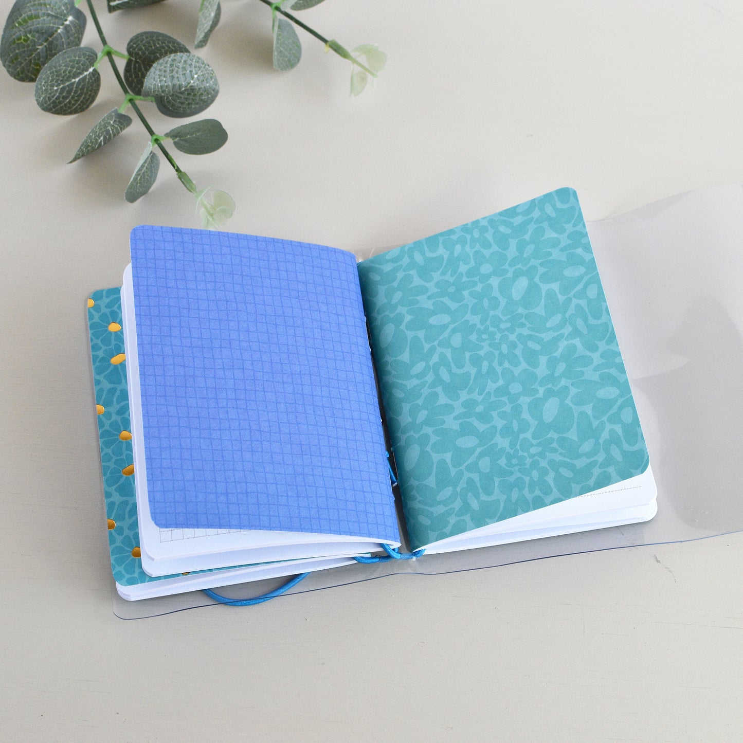 Traveller's Notebook With Clear PVC Cover (Passport Size)