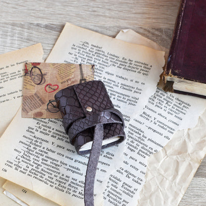 Small Leather Journal Softbook - Tiny notebook