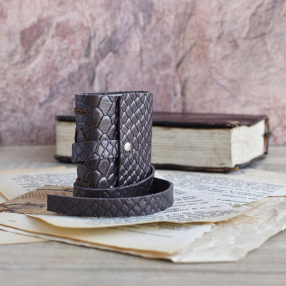 Small Leather Journal Softbook - Tiny notebook