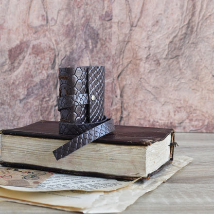 Small Leather Journal Softbook - Tiny notebook