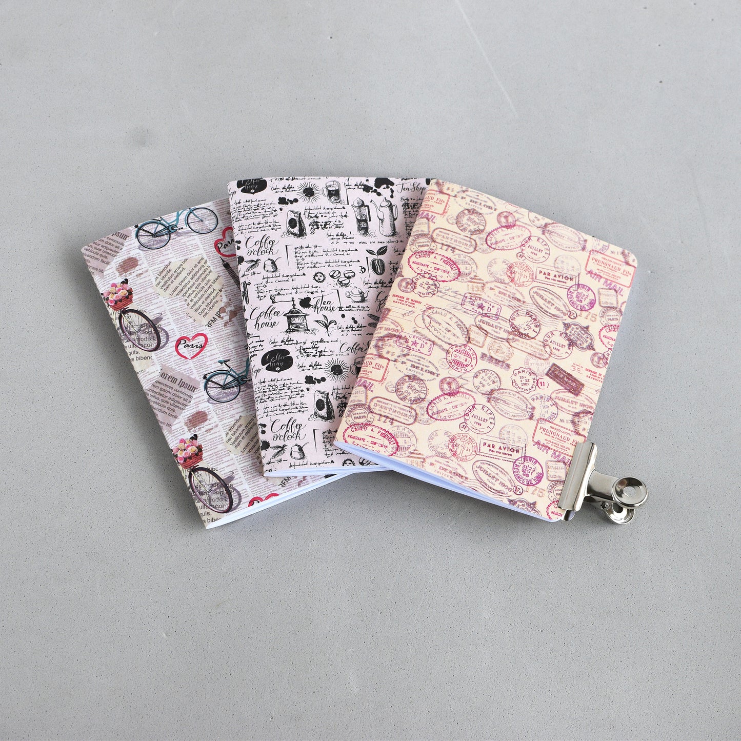 Travel Journal Inserts  - Set 04 (Passport Size)