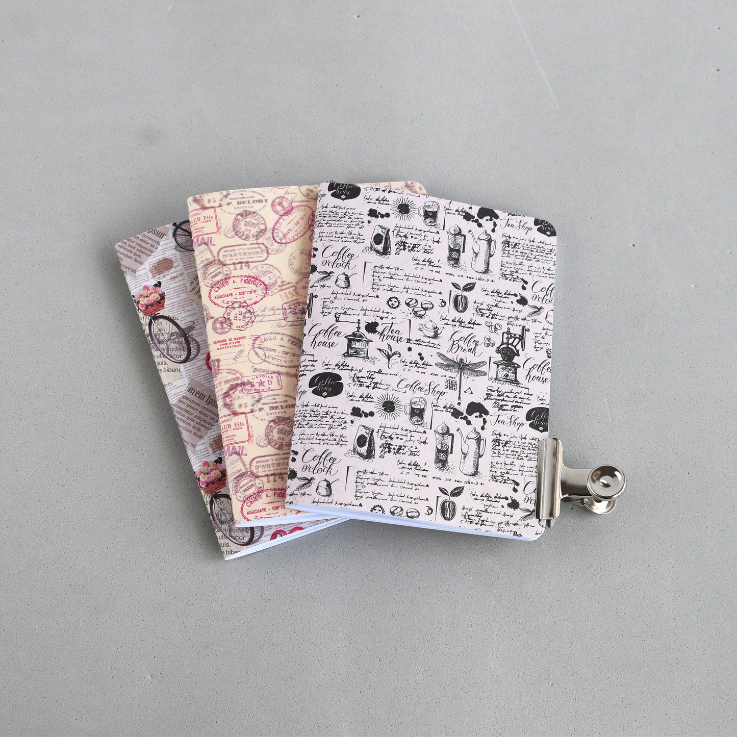Travel Journal Inserts  - Set 04 (Passport Size)