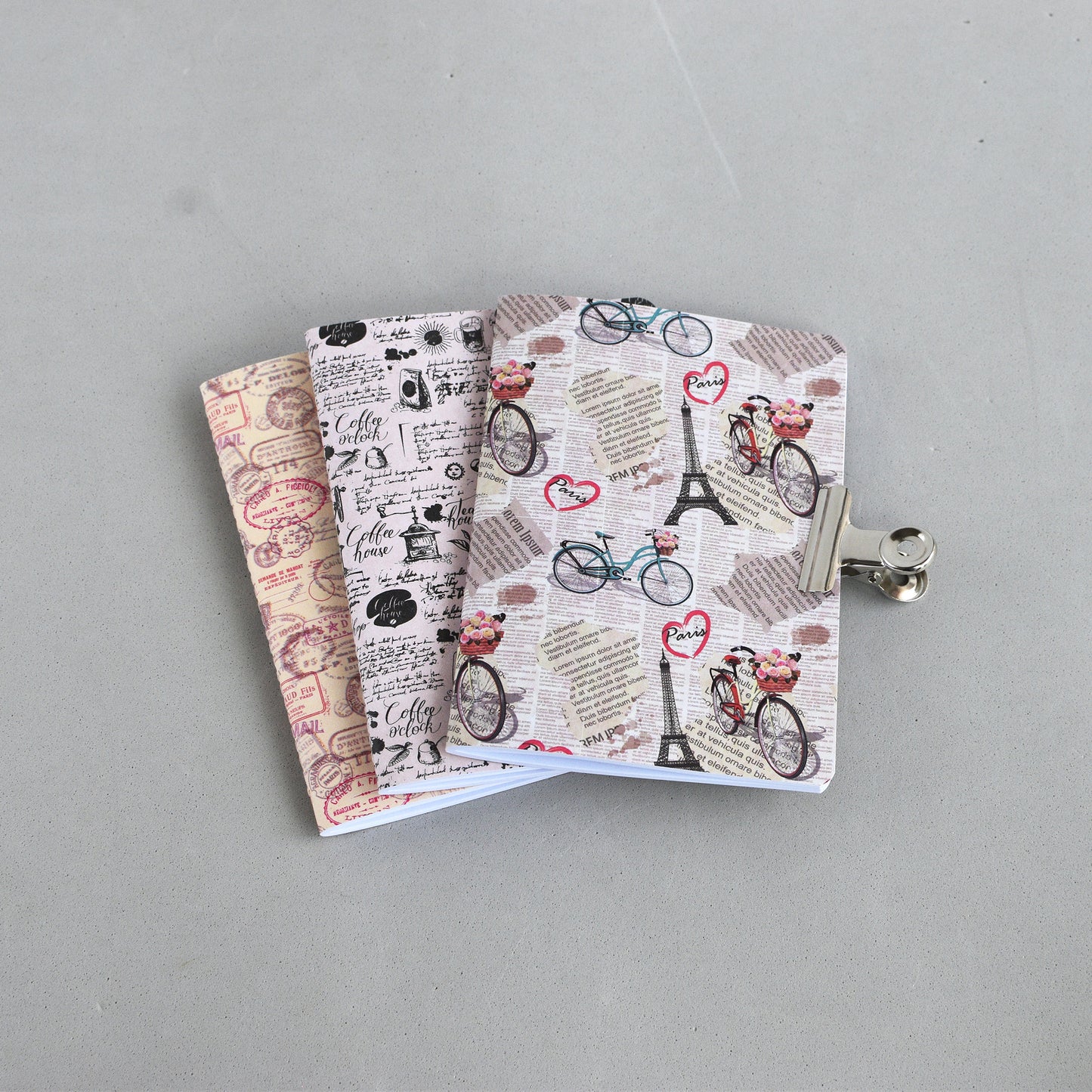 Travel Journal Inserts  - Set 04 (Passport Size)