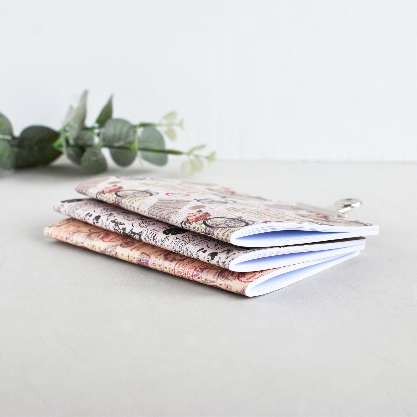 Travel Journal Inserts  - Set 04 (Passport Size)