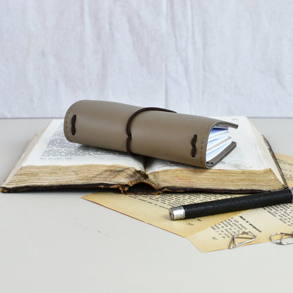 Traveler's Notebook With Inserts, Brown (Card Size)