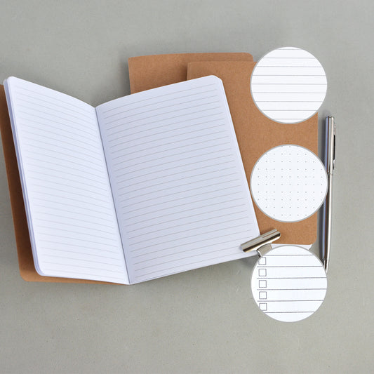 Dotted, Lined, To Do List Travelers Notebook Insert (All Sizs)