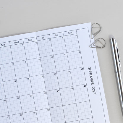 Monthly Fold Out Inserts for Ring Planner (Personal Size) / P20