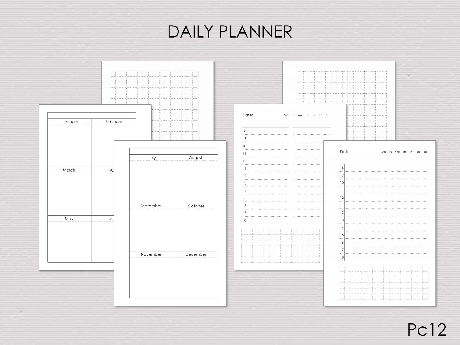 Daily pages A7