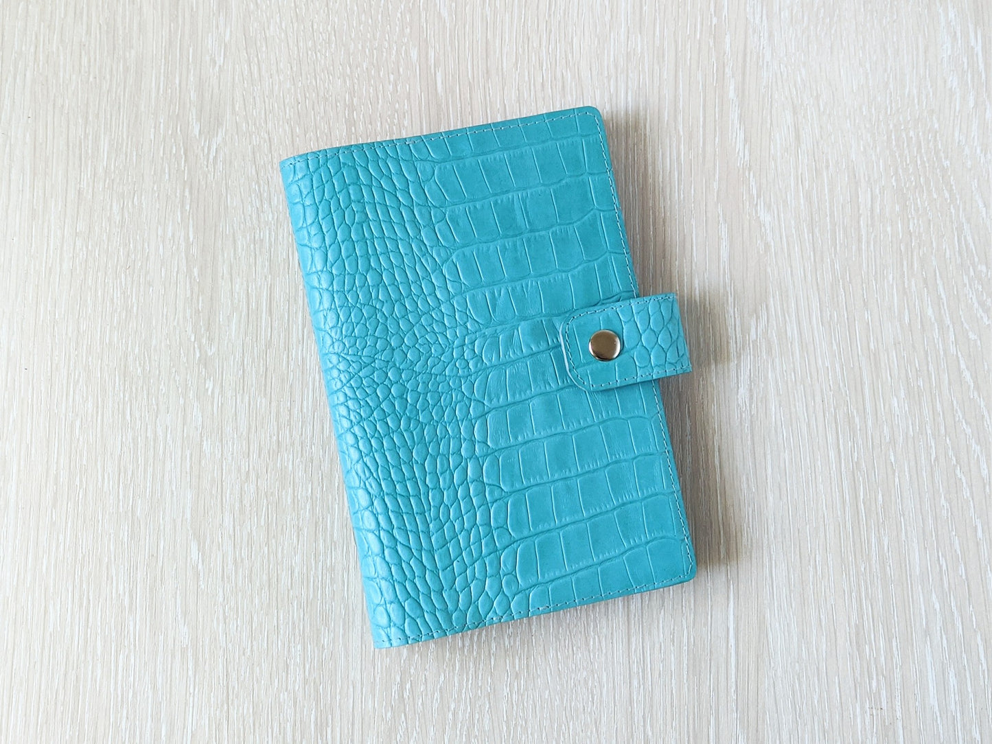 Leather Ring Planner - 6-ring Binder With Inserts (Personal size)